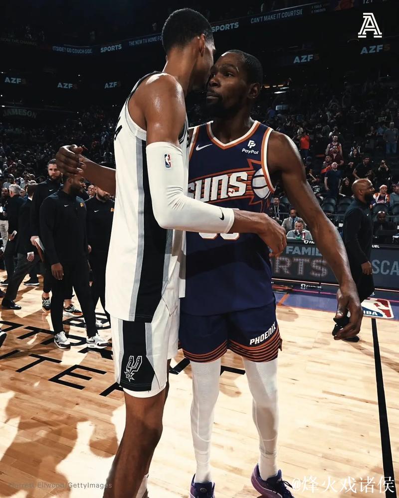 文班亚马30+10盖帽助马刺狂胜 杜兰特43分难救主太阳负活塞